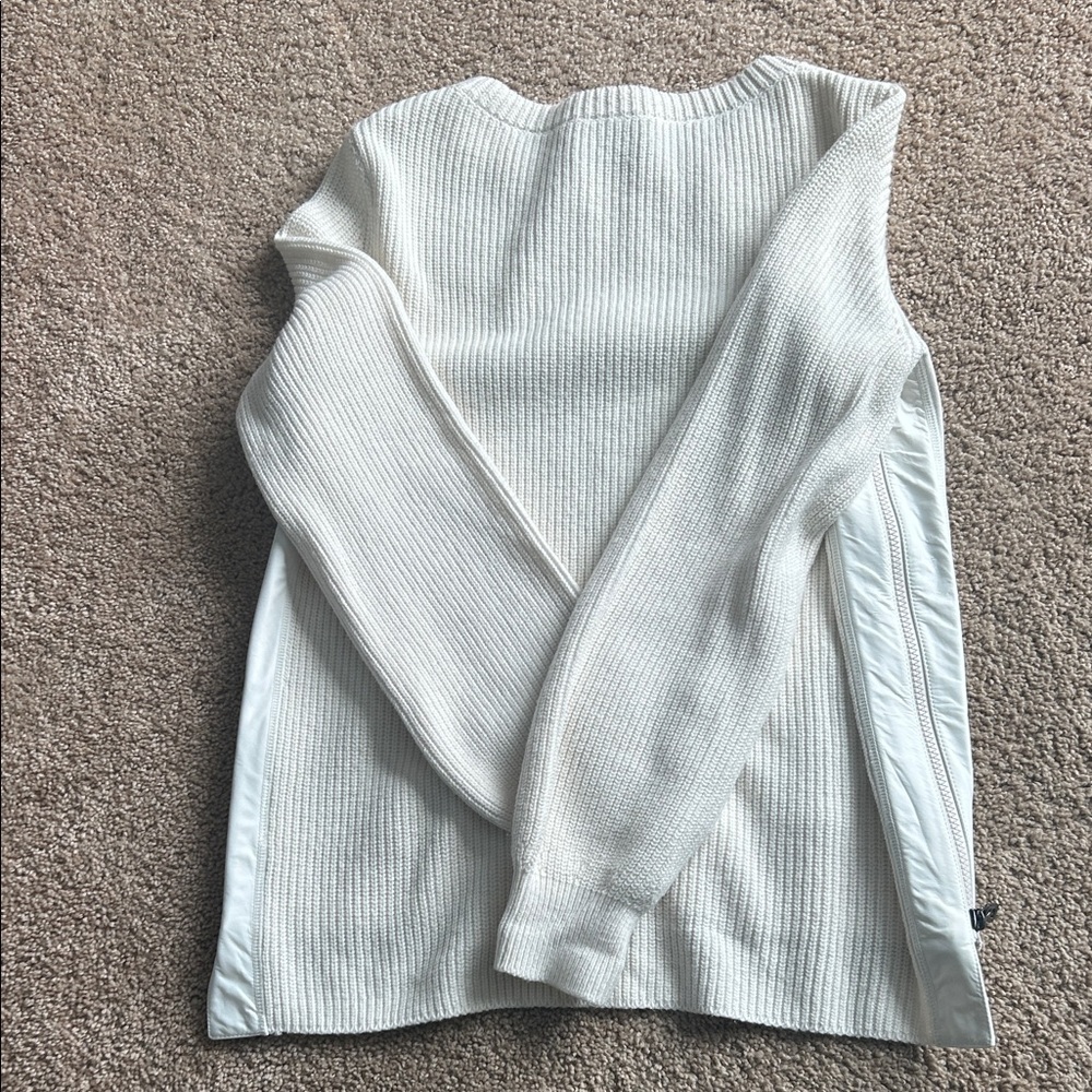 Bogner Cream White Crewneck Sweater - Picture 5 of 5